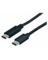 Kabel USB 2.0 Manhattan Typ-C M/M 1m 60W 3A PD QC 480Mbps 1m - nr 11