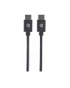 Kabel USB 2.0 Manhattan Typ-C M/M 1m 60W 3A PD QC 480Mbps 1m - nr 15