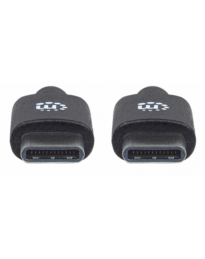 Kabel USB 2.0 Manhattan Typ-C M/M 1m 60W 3A PD QC 480Mbps 1m główny