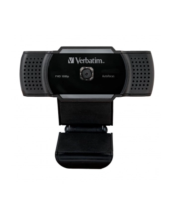 Kamera internetowa Verbatim AWC-01 1080p FHD USB 2.0 z mikrofonem czarna nr 1