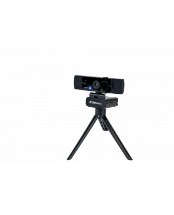 Kamera internetowa Verbatim AWC-03 4K UHD USB 2.0 z podwójnym mikrofonem czarna nr 1
