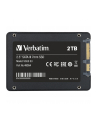 Dysk SSD wewnętrzny Verbatim Vi550 S3 2TB 2,5'' SATA III czarny - nr 20