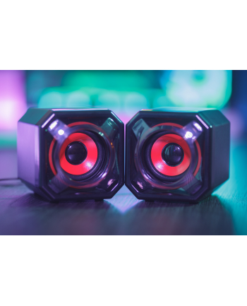 Głośniki 2.0 SureFire Gator Eye Gaming Red nr 2