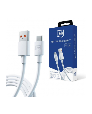 3mk pczerwonyection Kabel USB 3mk Hyper Cable A to C 1.2m 5A
