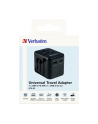 Adapter podróżny Verbatim UTA-02 globalny-globalny 1xUSB 1xUSB-C PD QC - nr 10
