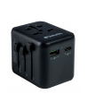 Adapter podróżny Verbatim UTA-02 globalny-globalny 1xUSB 1xUSB-C PD QC - nr 1