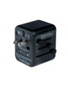 Adapter podróżny Verbatim UTA-02 globalny-globalny 1xUSB 1xUSB-C PD QC - nr 26