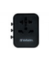 Adapter podróżny Verbatim UTA-02 globalny-globalny 1xUSB 1xUSB-C PD QC - nr 28