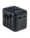 Adapter podróżny Verbatim UTA-02 globalny-globalny 1xUSB 1xUSB-C PD QC - nr 43
