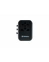 Adapter podróżny Verbatim UTA-03 globalny-globalny 2xUSB 3xUSB-C PD QC - nr 26