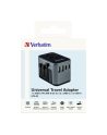 Adapter podróżny Verbatim UTA-03 globalny-globalny 2xUSB 3xUSB-C PD QC - nr 33