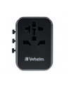Adapter podróżny Verbatim UTA-03 globalny-globalny 2xUSB 3xUSB-C PD QC - nr 57