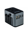 Adapter podróżny Verbatim UTA-03 globalny-globalny 2xUSB 3xUSB-C PD QC - nr 9