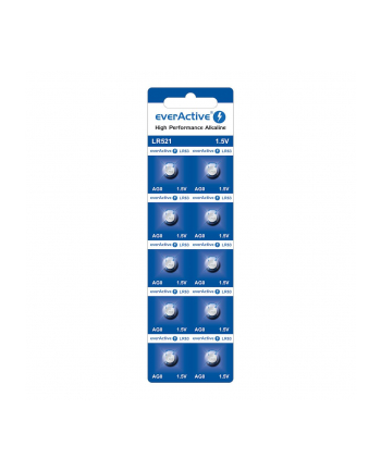 Bateria alkaliczna mini everActive AG0 G0 LR521 LR63 - blister 10 sztuk