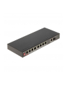 Switch niezarządzalny Dahua PFS3110-8ET1GT1GF-96 8xPoE 1xUplink 1GbE 1xSFP - nr 1