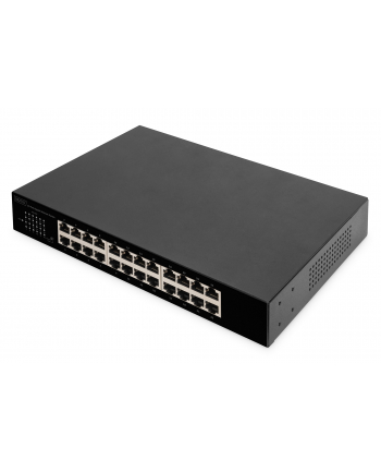 Switch niezarządzalny DIGITUS 19'' Rack Gigabit 24x10/100/1000Mbps