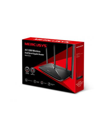 Router bezprzewodowy Mercusys AC12G V2 AC1300 3xLAN 1xWAN