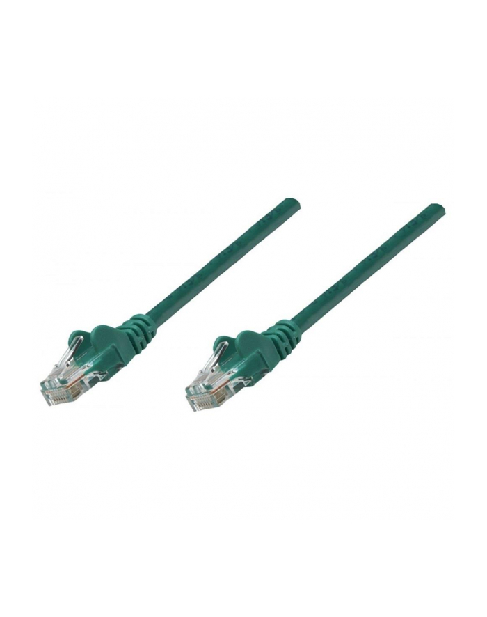 PatchCord 100% Miedź Intellinet Cat.6 U/UTP 1,5m zielony główny