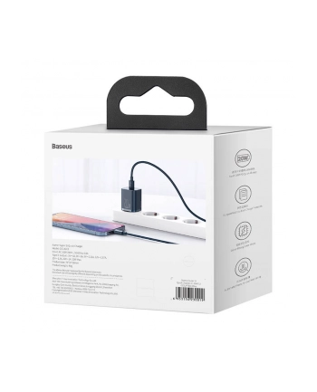Ładowarka sieciowa Baseus Super Si Quick Charger 1C 20W CCSUP-B03 z gniazdem USB-C