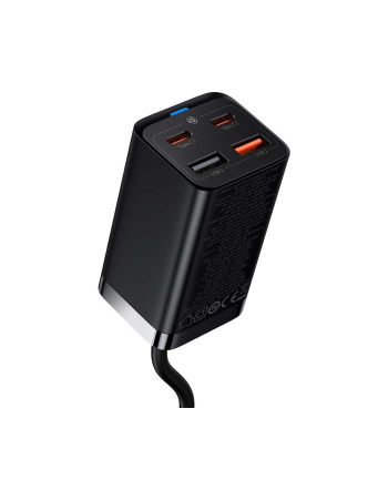 Ładowarka sieciowa Baseus GaN3 Pro CCGP040101 65W z 2 gniazdami USB-C PD oraz 2 gniazdami USB nr 2