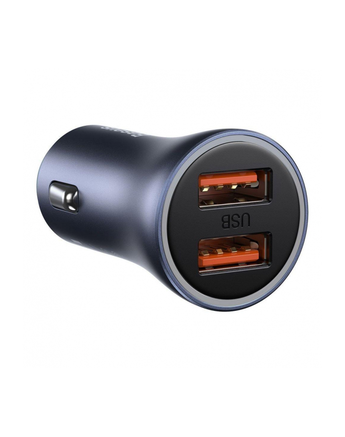 Ładowarka samochodow Baseus CCJD-A0G 40W szybka  z dwoma gniazdami USB SCP Quick Charge 3.0 główny