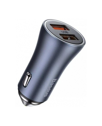 Ładowarka samochodow Baseus CCJD-A0G 40W szybka  z dwoma gniazdami USB SCP Quick Charge 3.0 nr 2