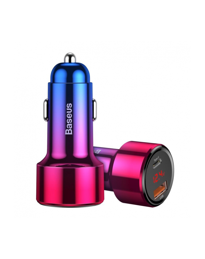 Ładowarka samochodowa Baseus Magic PPS BS-C20C CCMLC20C-09 45W z gniazdem USB QC3.0 oraz USB-C PD 3.0 główny