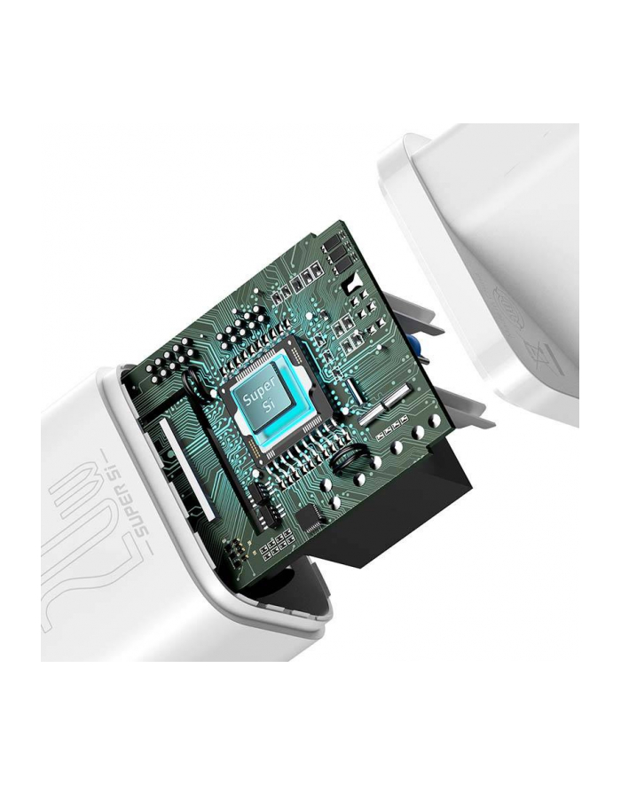 Ładowarka sieciowa Baseus Super Si Quick Charger 1C 20W CCSUP-B02 szybka ładowarka sieciowa z gniazdem USB-C główny