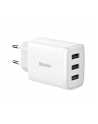 Ładowarka sieciowa Baseus Compact CCXJ020102 z 3 gniazdami USB 17W - nr 4