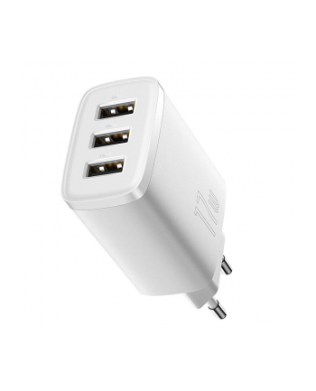Ładowarka sieciowa Baseus Compact CCXJ020102 z 3 gniazdami USB 17W