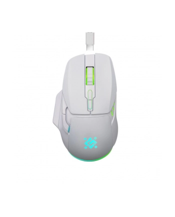 Mysz bezprzewodowa Defender STIX GM-009 optyczna 3200dpi biała RGB AKUMULATOR 7 przycisków Gaming bezklikowa silent nr 1