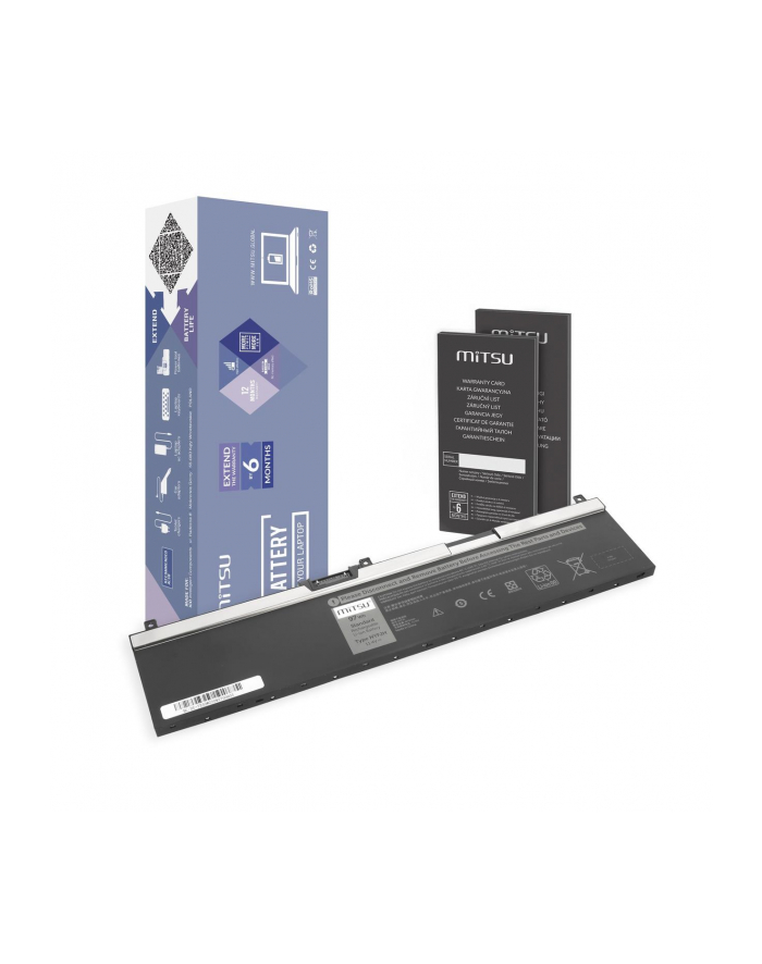 Bateria Mitsu do notebooka Dell Precision 7530, 7540, 7730 (11.4V) (8500 mAh) główny