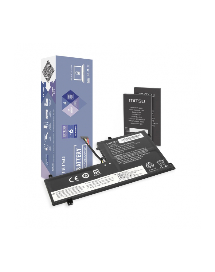 Bateria Mitsu do notebooka Lenovo Legion Y530, Y7000, Y730, Y740 (11.4V) (4800 mAh) główny