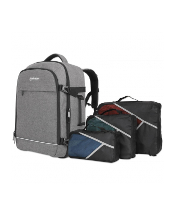 Plecak do notebooka Manhattan 17.3'' 40l podróżny szary nr 1