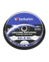BD-R DL Verbatim M-Disc 50GB 6x Inkjet Printable (Spindle 10) - nr 2