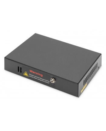 Przedłużacz/Extender PoE+ DIGITUS 4-portowy Gigabit 802.3at/af, 60W