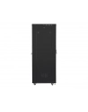 Szafa instalacyjna stojąca 19'' 42U 600x1000 czarna drzwi perforowane LCD Lanberg (flat pack) V2 - nr 14