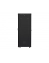 Szafa instalacyjna stojąca 19'' 42U 600x1000 czarna drzwi perforowane LCD Lanberg (flat pack) V2 - nr 15