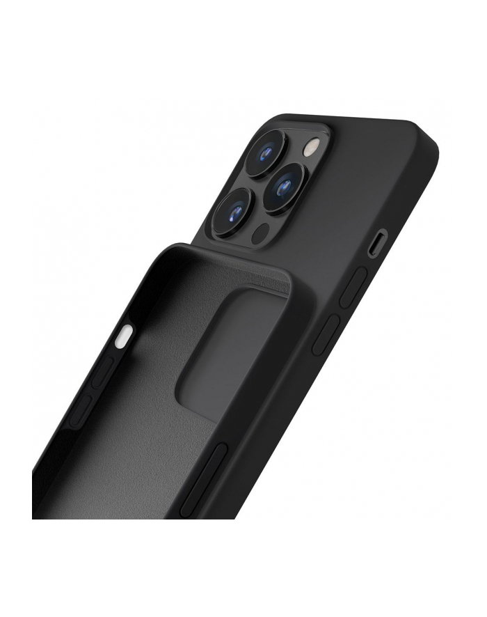3mk pczerwonyection Etui na telefon 3mk do Apple iPhone 15 Pro - silikonowe, czarne główny