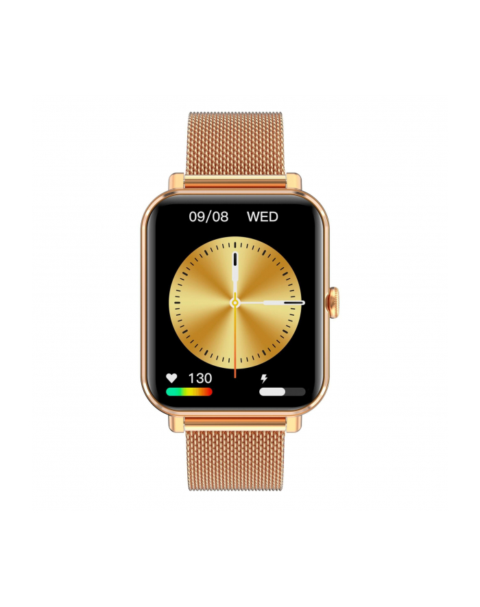 Smartwatch Garett GRC CLASSIC Gold steel główny