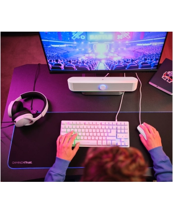 trust Soundbar GXT 619 RGB Thorne biały nr 1