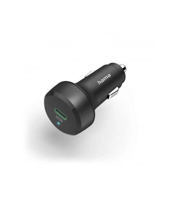 hama polska Ładowarka samochodowa Hama USB Type-C, Quickcharge Power Delivery, czarna nr 1