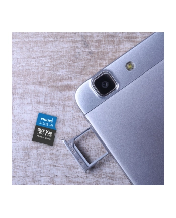 Philips Karta pamięci Class UHS-I U3 SDXC 512GB + Adapter nr 1