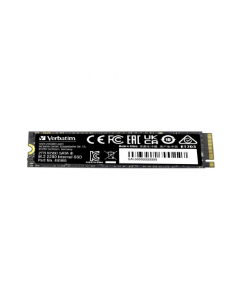 Dysk SSD wewnętrzny Verbatim Vi560 S3 2TB M.2 2280 SATA