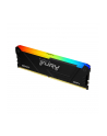 Pamięć DDR4 Kingston Fury Beast RGB 8GB (1x8GB) 2666MHz CL16 1,2V czarna - nr 2