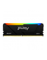 Pamięć DDR4 Kingston Fury Beast RGB 16GB (1x16GB) 3200MHz CL16 1,35V czarna - nr 16