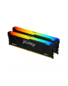 Pamięć DDR4 Kingston Fury Beast RGB 16GB (2x8GB) 3200MHz CL16 1,35V czarna - nr 17