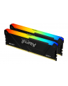 Pamięć DDR4 Kingston Fury Beast RGB 32GB (2x16GB) 3200MHz CL16 1,35V czarna - nr 12