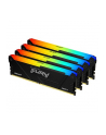 Pamięć DDR4 Kingston Fury Beast RGB 64GB (4x16GB) 3600MHz CL18 1,35V czarna - nr 12