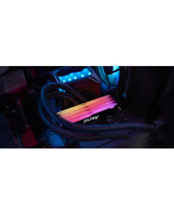 Pamięć DDR4 Kingston Fury Beast RGB 64GB (4x16GB) 3600MHz CL18 1,35V czarna nr 2